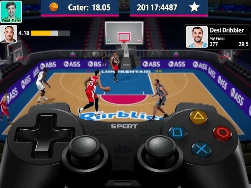 Desi Dribbler Pro control interface and gameplay mechanics
